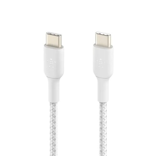 Кабель Belkin BoostCharge USB-C/USB-C Braided Cable Длина: 1м, белый