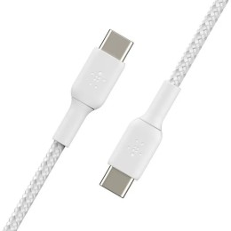 Кабель Belkin BoostCharge USB-C/USB-C Braided Cable Длина: 1м, белый