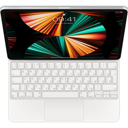 Клавиатура Apple Magic KeyBoard для iPad Air 13" (2024) и iPad Pro 12.9" (2022), белый