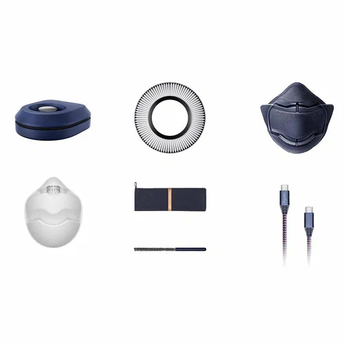 Dyson Zone Satin Silver/Ultra Blue
