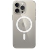 Чехол Apple MagSafe для iPhone 15 Pro Max, поликарбонат, прозрачный