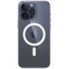 Чехол Apple MagSafe для iPhone 15 Pro Max, поликарбонат, прозрачный