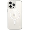 Чехол Apple MagSafe для iPhone 15 Pro Max, поликарбонат, прозрачный