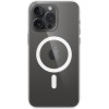 Чехол Apple MagSafe для iPhone 15 Pro Max, поликарбонат, прозрачный