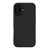 Чехол защитный uBear Touch Mag Case для iPhone 16, MagSafe совместимый, силикон, софт-тач, черный