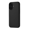 Чехол защитный uBear Touch Mag Case для iPhone 16, MagSafe совместимый, силикон, софт-тач, черный