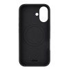Чехол защитный uBear Touch Mag Case для iPhone 16, MagSafe совместимый, силикон, софт-тач, черный