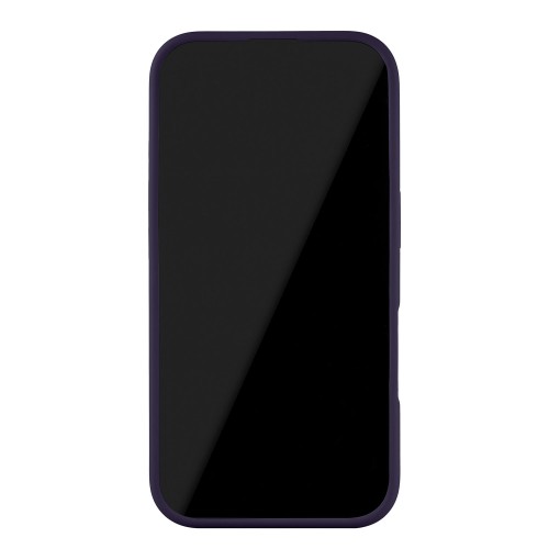 Чехол защитный uBear Touch Mag Case для iPhone 16, MagSafe совместимый, силикон, софт-тач, темно-фиолетовый