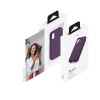 Чехол защитный uBear Touch Mag Case для iPhone 16, MagSafe совместимый, силикон, софт-тач, темно-фиолетовый