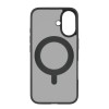 Чехол защитный uBear Clip 360 Mag Case для iPhone 16, MagSafe совместимый, с вращающейся магнитной подставкой, силк-тач, черный