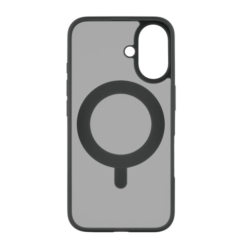 Чехол защитный uBear Clip 360 Mag Case для iPhone 16, MagSafe совместимый, с вращающейся магнитной подставкой, силк-тач, черный