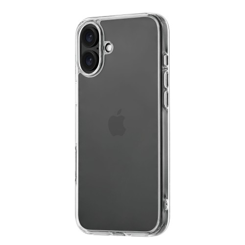 Чехол защитный uBear Real Case для iPhone 16 Plus, усиленный, прозрачный