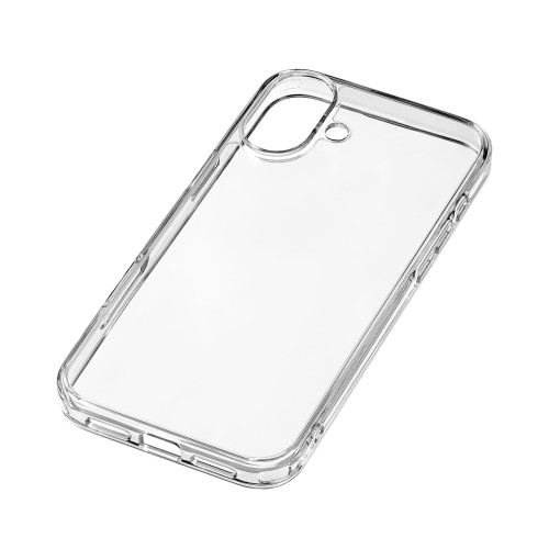 Чехол защитный uBear Real Case для iPhone 16 Plus, усиленный, прозрачный