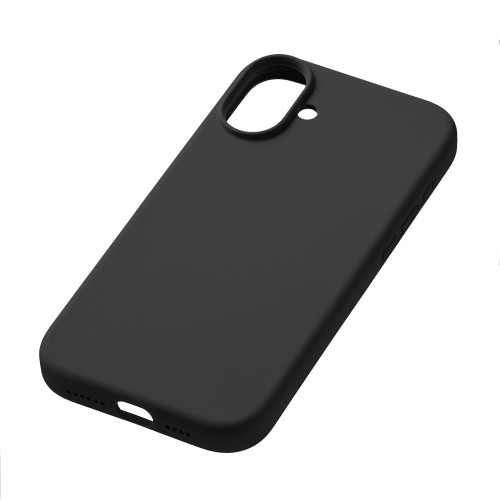 Чехол защитный uBear Touch Mag Case для iPhone 16 Plus, MagSafe совместимый, силикон, софт-тач, черный