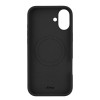 Чехол защитный uBear Touch Mag Case для iPhone 16 Plus, MagSafe совместимый, силикон, софт-тач, черный
