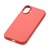 Чехол защитный uBear Touch Mag Case для iPhone 16 Plus, MagSafe совместимый, силикон, софт-тач, коралловый