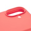 Чехол защитный uBear Touch Mag Case для iPhone 16 Plus, MagSafe совместимый, силикон, софт-тач, коралловый