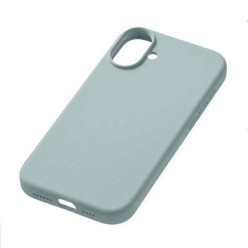 Чехол защитный uBear Touch Mag Case для iPhone 16 Plus, MagSafe совместимый, силикон, софт-тач, холодная мята