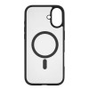 Чехол защитный uBear Cloud Mag Case для iPhone 16 Plus, MagSafe совместимый, усиленный, силк-тач, черный