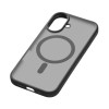 Чехол защитный uBear Cloud Mag Case для iPhone 16 Plus, MagSafe совместимый, усиленный, силк-тач, черный