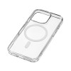 Чехол защитный uBear Real Mag Case для iPhone 16 Pro, MagSafe совместимый, усиленный, прозрачный