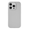 Чехол защитный uBear Touch Mag Case для iPhone 16 Pro, MagSafe совместимый, силикон, софт-тач, светло-серый