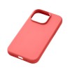 Чехол защитный uBear Touch Mag Case для iPhone 16 Pro, MagSafe совместимый, силикон, софт-тач, коралловый