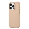 Чехол защитный uBear Touch Mag Case для iPhone 16 Pro, MagSafe совместимый, силикон, софт-тач, латте