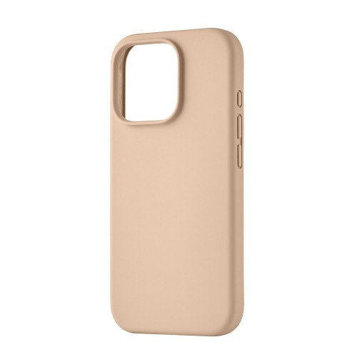 Чехол защитный uBear Touch Mag Case для iPhone 16 Pro, MagSafe совместимый, силикон, софт-тач, латте