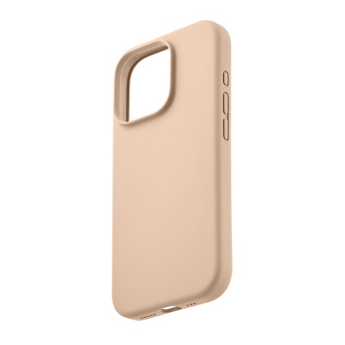 Чехол защитный uBear Touch Mag Case для iPhone 16 Pro, MagSafe совместимый, силикон, софт-тач, латте