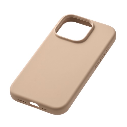 Чехол защитный uBear Touch Mag Case для iPhone 16 Pro, MagSafe совместимый, силикон, софт-тач, латте
