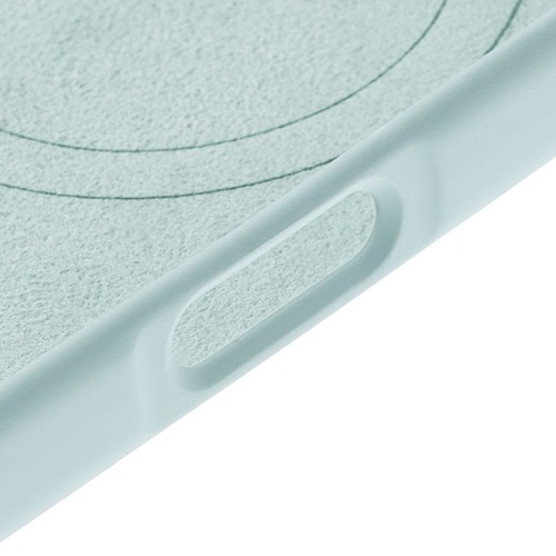 Чехол защитный uBear Touch Mag Case для iPhone 16 Pro, MagSafe совместимый, силикон, софт-тач, холодная мята