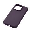 Чехол защитный uBear Touch Mag Case для iPhone 16 Pro, MagSafe совместимый, силикон, софт-тач, темно-фиолетовый
