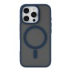 Чехол защитный uBear Cloud Mag Case для iPhone 16 Pro, MagSafe совместимый, усиленный, силк-тач, синий