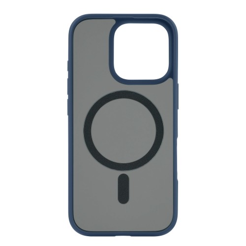 Чехол защитный uBear Cloud Mag Case для iPhone 16 Pro, MagSafe совместимый, усиленный, силк-тач, синий