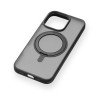 Чехол защитный uBear Clip 360 Mag Case для iPhone 16 Pro, MagSafe совместимый, с вращающейся магнитной подставкой, силк-тач, черный