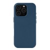 Чехол защитный uBear Capital Case для iPhone 16 Pro, натуральная кожа, MagSafe совместимый, синий