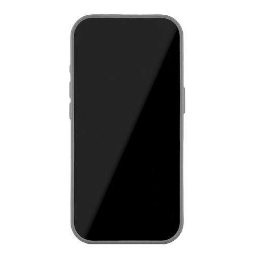 Чехол защитный uBear Capital Case для iPhone 16 Pro, натуральная кожа, MagSafe совместимый, серый