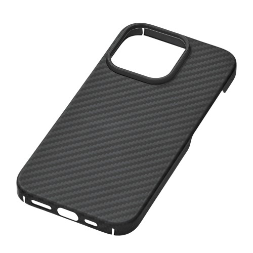 Чехол защитный uBear Supreme Case для iPhone 16 Pro, ультратонкий, материал Кевлар, MagSafe совместимый, черный