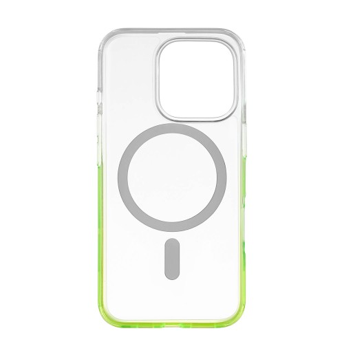 Чехол защитный uBear Fusion Mag Case для iPhone 16 Pro Max, MagSafe совместимый, усиленный, лайм