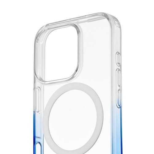 Чехол защитный uBear Fusion Mag Case для iPhone 16 Pro Max, MagSafe совместимый, усиленный, синий
