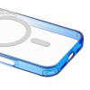 Чехол защитный uBear Fusion Mag Case для iPhone 16 Pro Max, MagSafe совместимый, усиленный, синий
