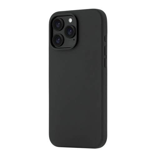 Чехол защитный uBear Touch Mag Case для iPhone 16 Pro Max, MagSafe совместимый, силикон, софт-тач, черный