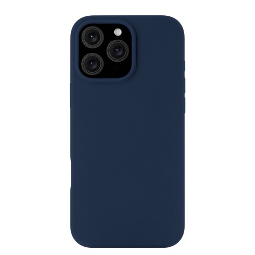 Чехол защитный uBear Touch Mag Case для iPhone 16 Pro Max, MagSafe совместимый, силикон, софт-тач, темно-синий