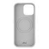 Чехол защитный uBear Touch Mag Case для iPhone 16 Pro Max, MagSafe совместимый, силикон, софт-тач, cветло-серый