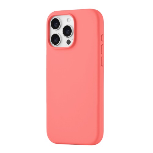 Чехол защитный uBear Touch Mag Case для iPhone 16 Pro Max, MagSafe совместимый, силикон, софт-тач, розовый