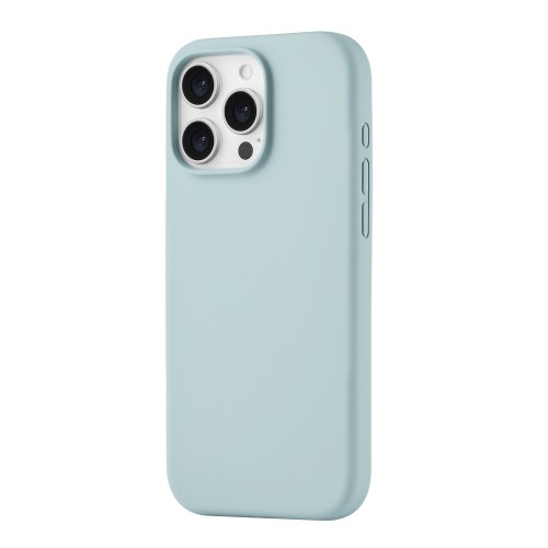 Чехол защитный uBear Touch Mag Case для iPhone 16 Pro Max, MagSafe совместимый, силикон, софт-тач, холодная мята
