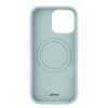 Чехол защитный uBear Touch Mag Case для iPhone 16 Pro Max, MagSafe совместимый, силикон, софт-тач, холодная мята