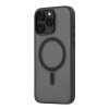 Чехол защитный uBear Cloud Mag Case для iPhone 16 Pro Max, MagSafe совместимый, усиленный, силк-тач, черный