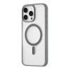 Чехол защитный uBear Cloud Mag Case для iPhone 16 Pro Max, MagSafe совместимый, усиленный, силк-тач, серый